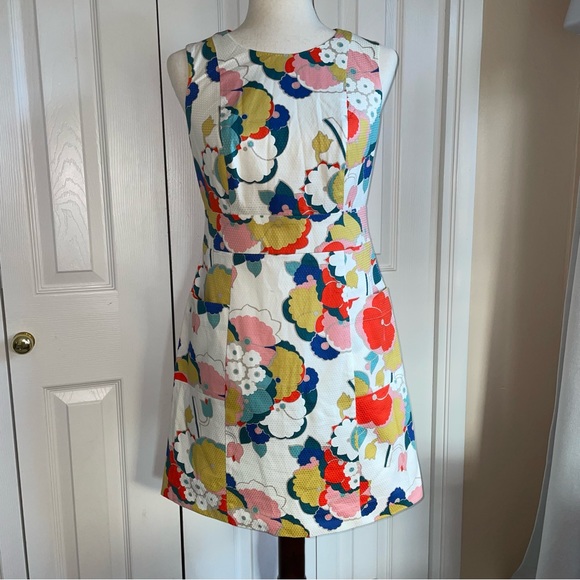 Boden Dresses & Skirts - Boden floral multicolor dress size 4P
